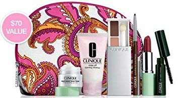 Brand New Clinique Skincare and Makeup Gift Set with 7 Daily Essentials (A $70 Value)