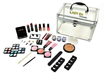 Lady De B221 Carry All Trunk - Makeup Kit -Makeup,Pedicure,manicure