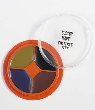 Special Effects Bruise Makeup Kit By Bloody Mary - Theatrical & Halloween Bruising Palette - SFX Fake...