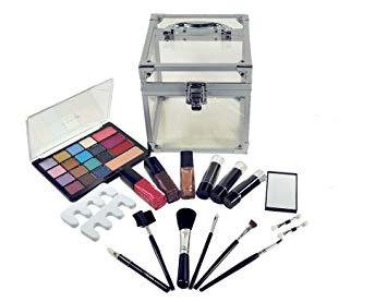 Lady De Carry All Trunk Professional Makeup Kit, Gift Set by Cameo