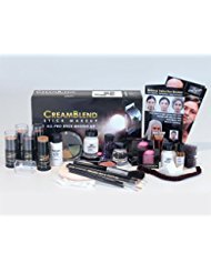 Mehron CreamBlend Stick All Pro Makeup Kit | Face, Hair, Eye Contouring, Stage, Films, TV, Video,...