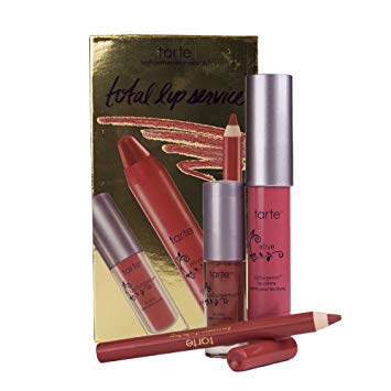Tarte Total Lip Service - Lip Surgence, Lip Pencil and Lip Creme in Pink