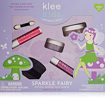 Luna Star Naturals Klee Kids Natural Mineral Makeup 4 Piece Kit, Sparkle Fairy