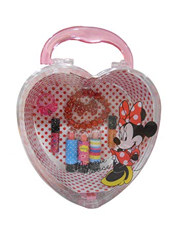 Disney Minnie Mouse Heart Case & make-up Set